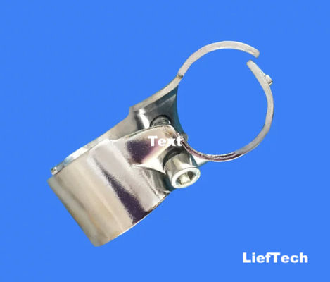 ISO9001 Accesorios de tuberías cromados Conjunto 2 soporte de montaje de tuberías