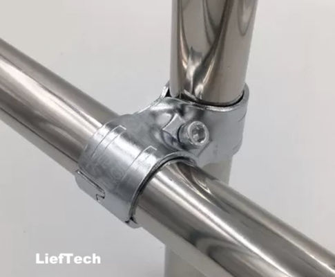 ISO9001 Accesorios de tuberías cromados Conjunto 2 soporte de montaje de tuberías