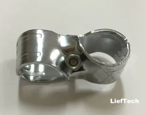 ISO9001 Accesorios de tuberías cromados Conjunto 2 soporte de montaje de tuberías