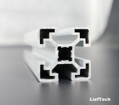 Profiles de extrusión de aluminio estándar europeo 4545 Serie T