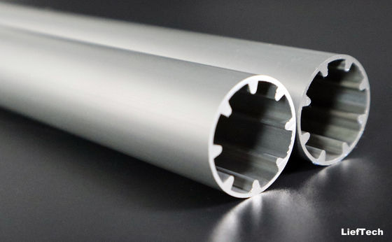 Eje de rodillo Tubo redondo de aluminio Diámetro del tubo de 28 mm de alta resistencia estándar