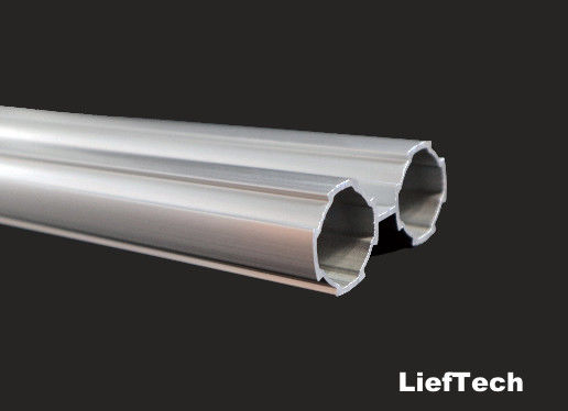 6063-T5 de aleación de aluminio de tubo de doble conexión fácil de ensamblar