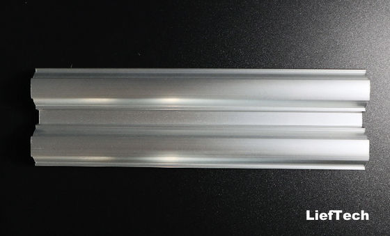 6063-T5 de aleación de aluminio de tubo de doble conexión fácil de ensamblar