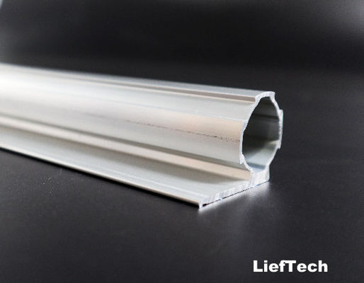 1.2 mm de espesor de aleación de aluminio de tubería tamaño estándar internacional