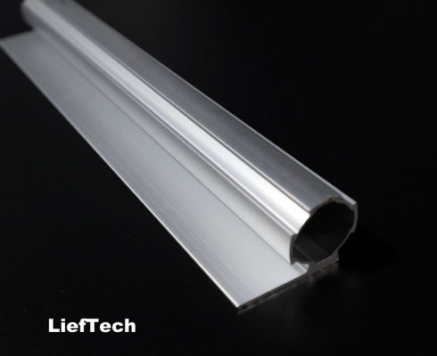 1.2 mm de espesor de aleación de aluminio de tubería tamaño estándar internacional
