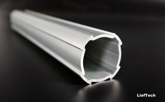6063 T5 Tubo de aleación de aluminio de 19 mm de diámetro Superficie oxidada