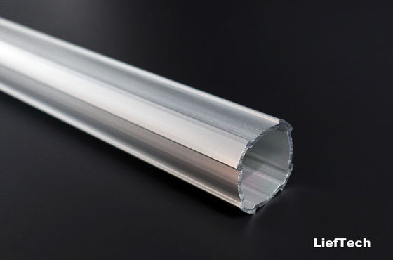6063 T5 Tubo de aleación de aluminio de 19 mm de diámetro Superficie oxidada