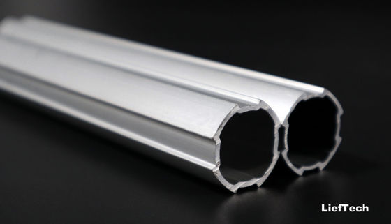 6063 T5 Tubo de aleación de aluminio de 19 mm de diámetro Superficie oxidada