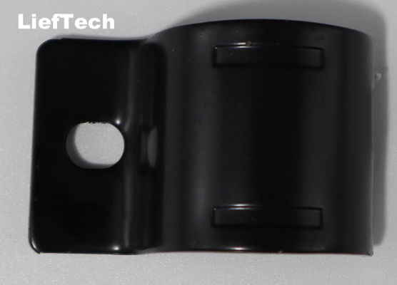 Conectores de tuberías metálicas de acero de 28 mm, soporte de tubo delgado, articulación fija plana, peso ligero