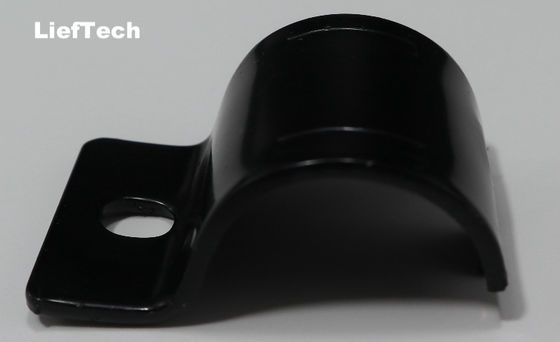 Conectores de tuberías metálicas de acero de 28 mm, soporte de tubo delgado, articulación fija plana, peso ligero