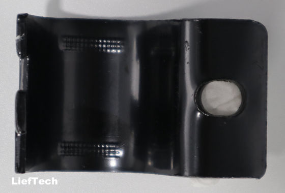Conectores de tuberías metálicas de acero de 28 mm, soporte de tubo delgado, articulación fija plana, peso ligero