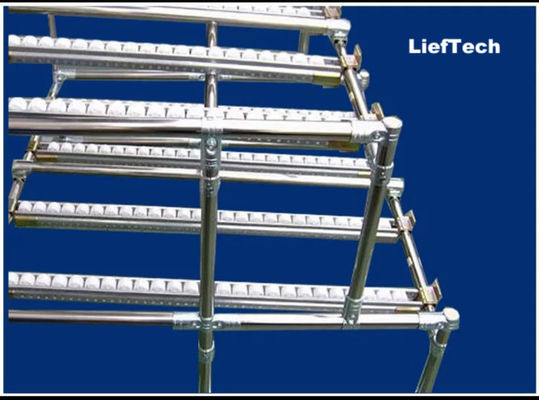 Conectores de tuberías cromadas resistentes móviles H-12 Flexibles