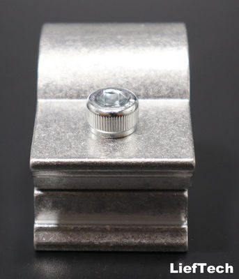 Conector para tubos con ganchillo para conector paralelo para tubos circulares