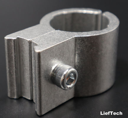 Conector para tubos con ganchillo para conector paralelo para tubos circulares