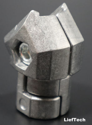 Cuadro de aluminio de 45 grados para tubos y juntas industriales 0.052kg / pcs