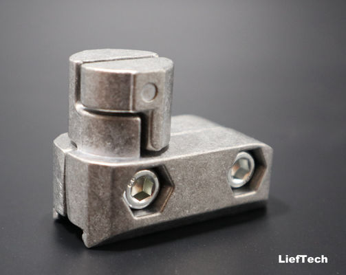 Conectores de tubos de aluminio reforzados en forma de T