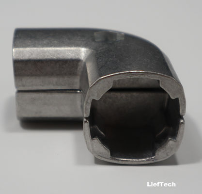 Conector del sistema de Karakuri Enlaces de tubos de aluminio 180 grados Rotativo externo