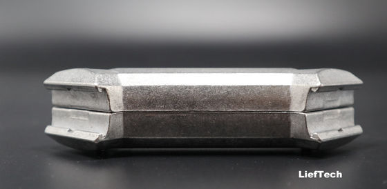 Conectores de tubos de aluminio de tubo magro Cuadrado de unión de tubos de aluminio