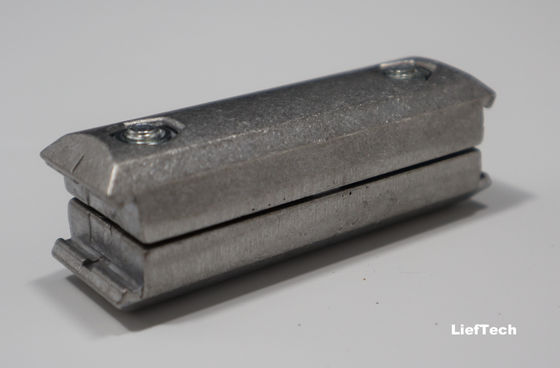 Conectores de tuberías de aluminio de la serie 28 Accesorios Plata Alta durabilidad