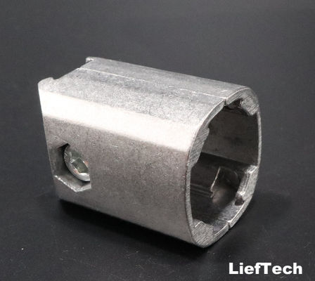 Junto T de aleación cuadrada de aluminio T3-T8 para tubería de aluminio de 28 mm