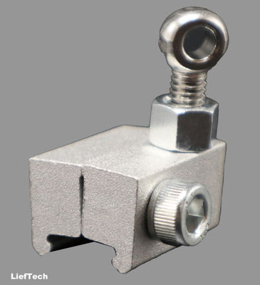 Accesorios funcionales de fácil montaje y equipo de tornillos articulados de aluminio ligero