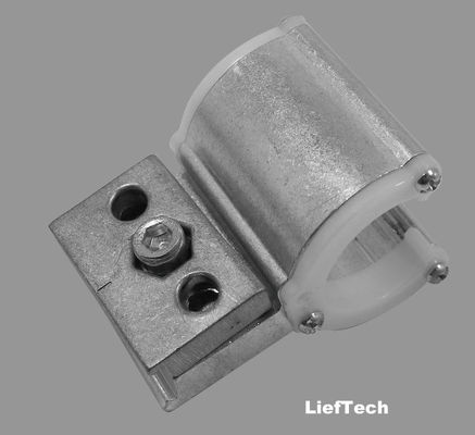 Accesorios funcionales para abrazaderas de tuberías accesorios móviles para tubos de aleación de aluminio