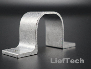 6063 T5 de aleación de aluminio tubo de hebilla de montaje fácil superficie oxidada