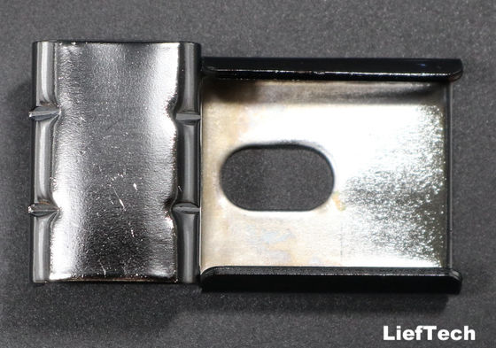 Conector de pista de rodillos de placón recubierto de níquel con unión plana y larga vida útil