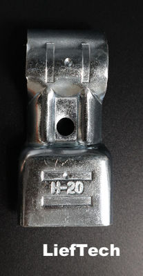 Conector de tubos de alta resistencia en ángulo rectángulo cuadrado en forma de t