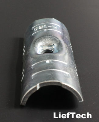 Conector de tubos de metal de tubo magro Accesorios de tubos de acero Abrangentes conjuntos de 180 grados