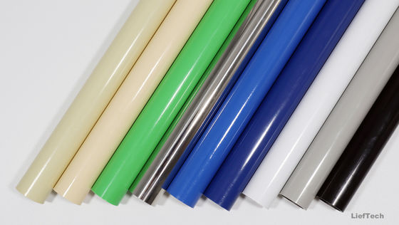 Pipa de acero recubierta de plástico PE de 1,5 mm de espesor Tratamiento antirrujo